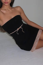 Bodycon Strapless Mini Dress
