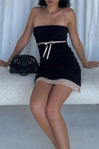 Bodycon Strapless Mini Dress