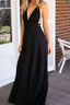 Strappy Maxi Dress with an Open Back