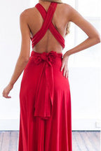 Strappy Maxi Dress with an Open Back