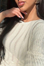 Knit Crewneck Dress