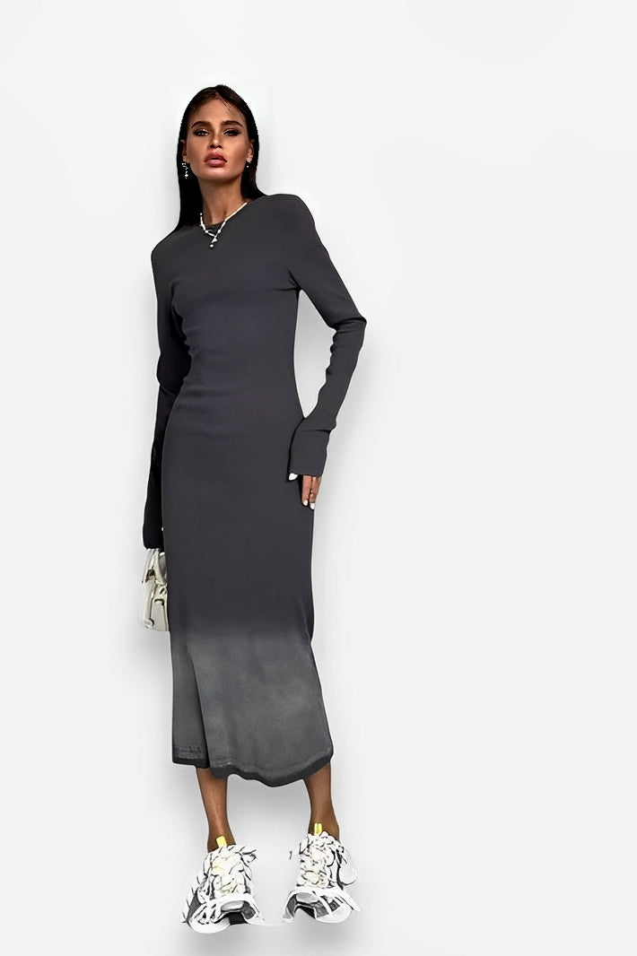 Crewneck Pullover Dress