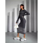 Crewneck Pullover Dress