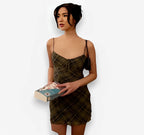 Strappy Printed Dress