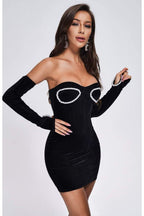 Fitted Bandeau Dress