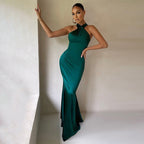 Mermaid Corset-Style Evening Dress