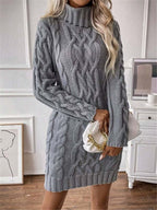 Knit Fitted Long Dress
