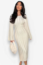 Knit Crewneck Dress