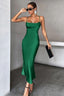Strappy Dress with a Long Skirt