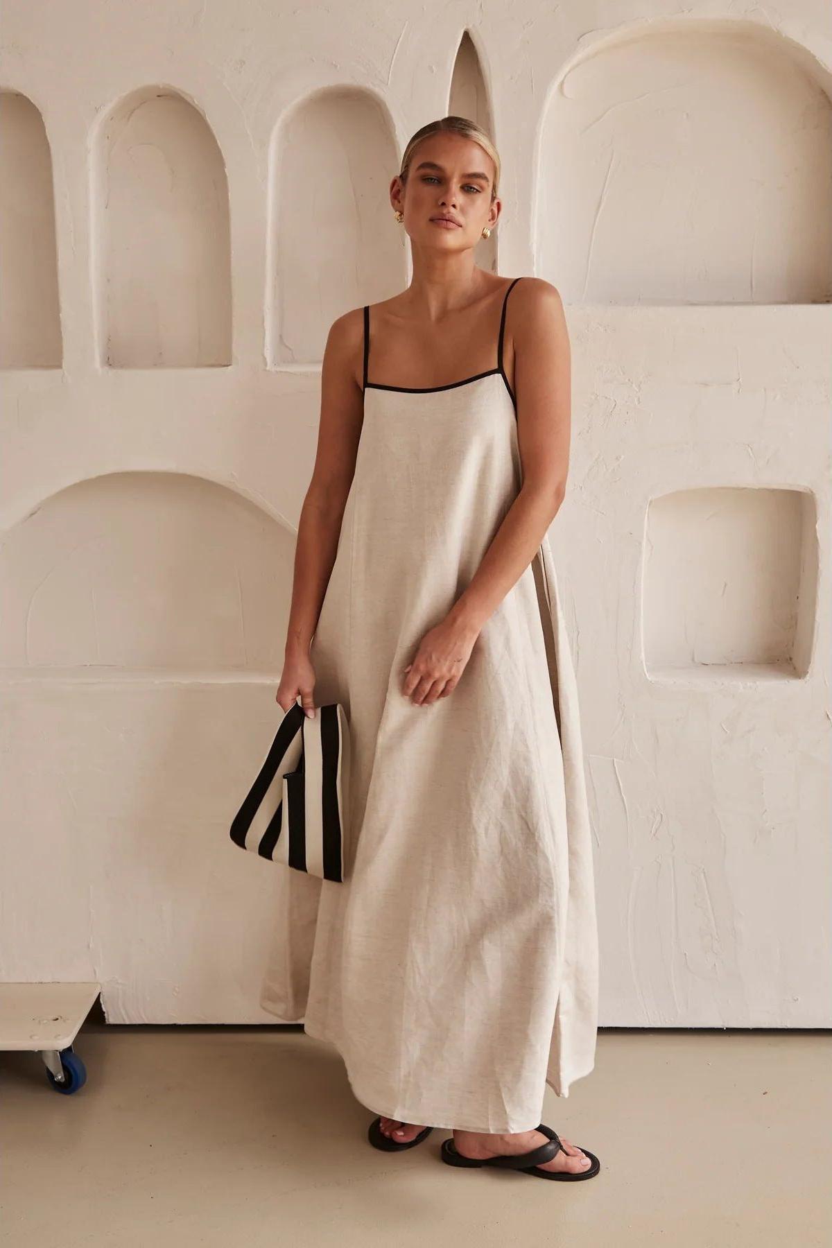 Sleeveless Long Dress