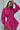Red Pleated Shirt Dress with Drawstring Detail Secondary image