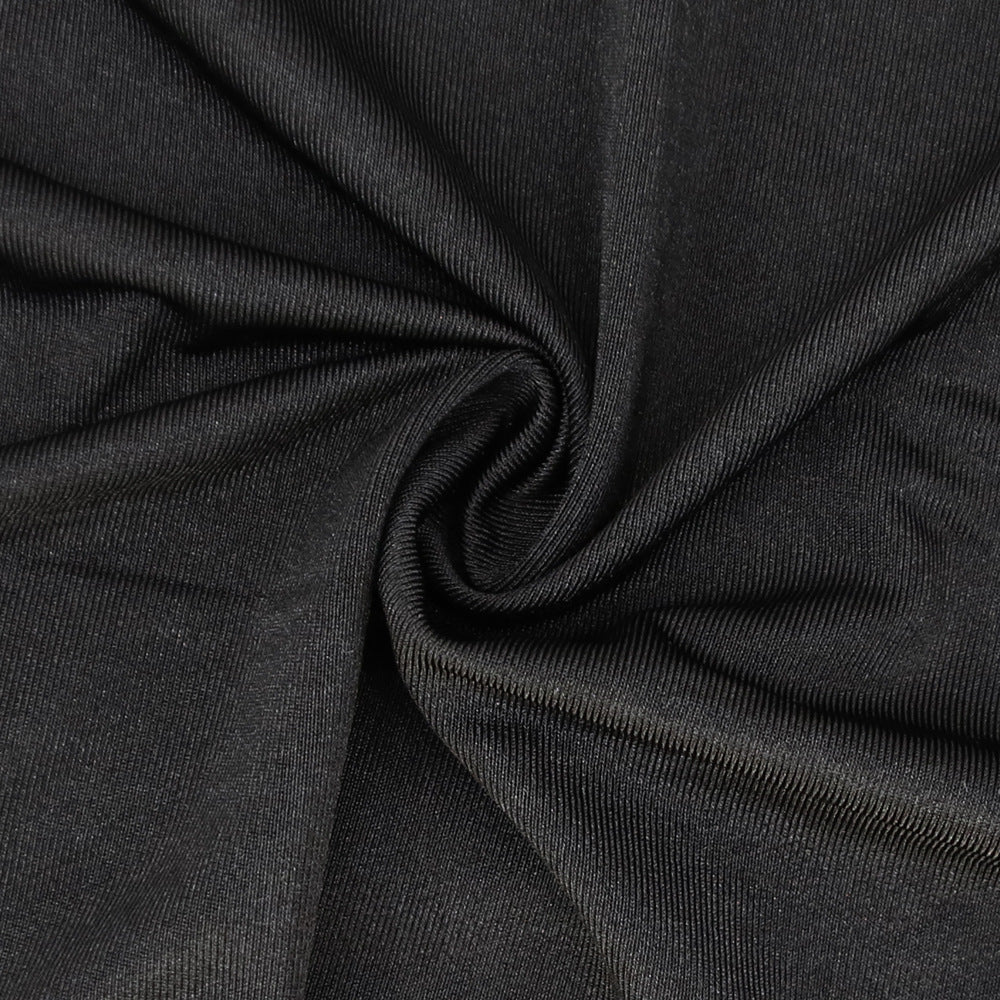 Evening Dress with Lace-Up Details