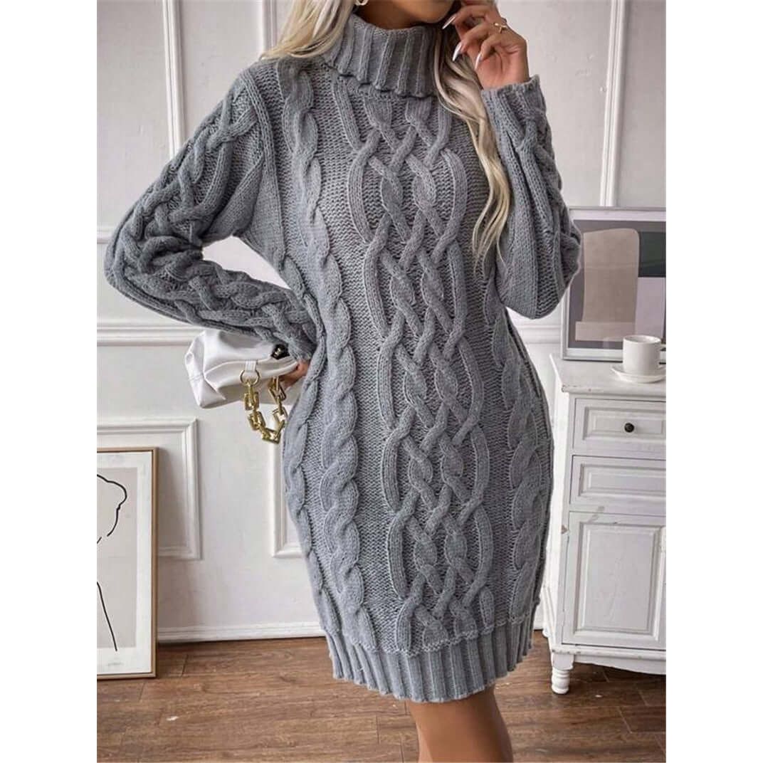 Knit Fitted Long Dress