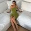 Asymmetric Dress with a One-Shoulder Cut