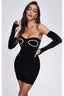 Fitted Bandeau Dress