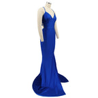 Evening Dress with Lace-Up Details