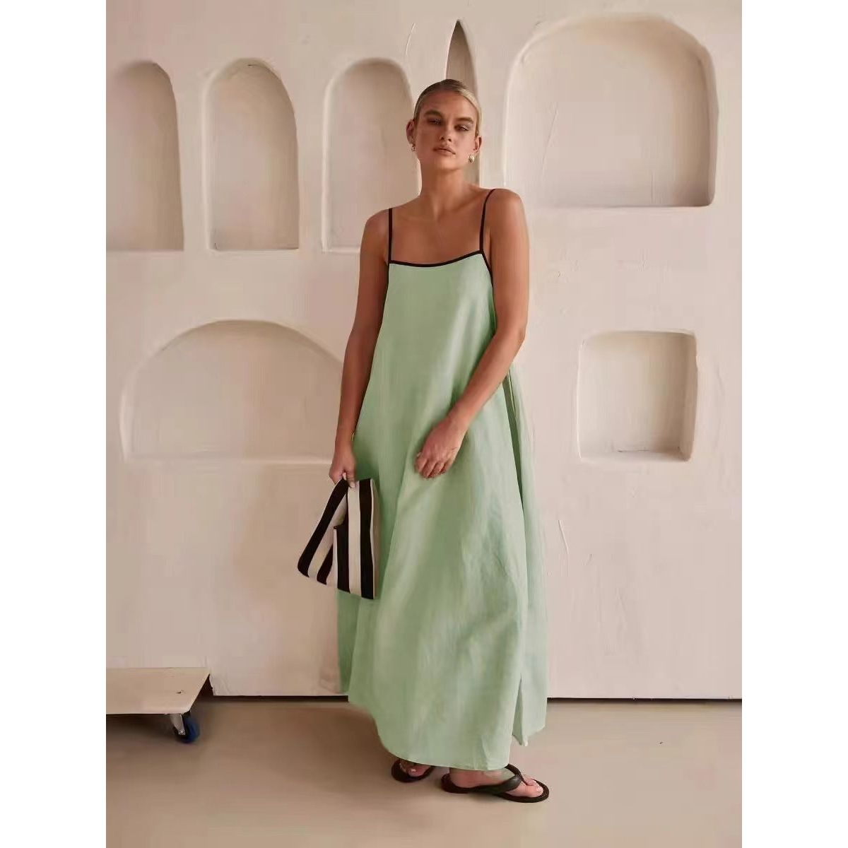 Sleeveless Long Dress