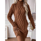 Knit Fitted Long Dress