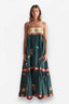 Sleeveless Printed Long Dress