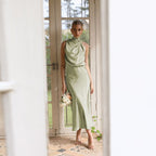 Ellia Cotton-Blend Dress
