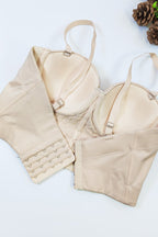 Strappy Pearl-Detail Cami Top