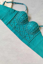 Strappy Pearl-Detail Cami Top