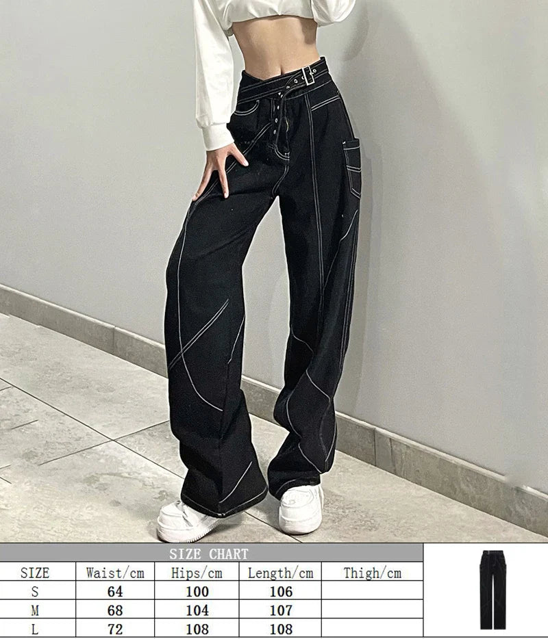 Dress Gothic Denim Rebel Pant black6 / S