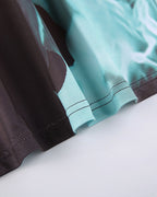 Abstract-Print Strappy Dress