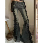 Tie-up Mysterious Flare Bootcut Pant