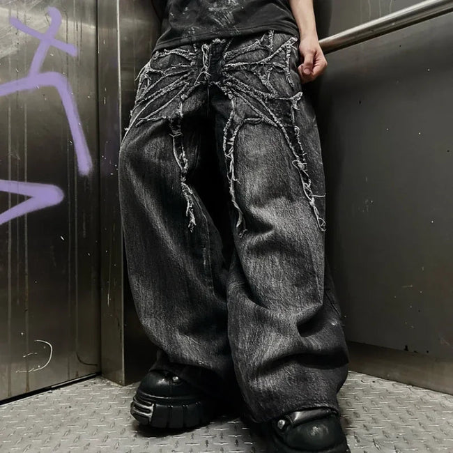 Dark Vintage Cleaning Trousers Black Grey / S Main image
