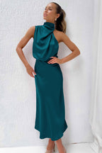 Ellia Cotton-Blend Dress
