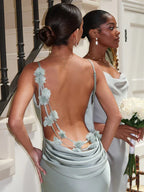 Sleeveless Maxi Dress with an Open Back