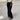 Fitted Flared Gothic Pants with Lace Details Secondary image