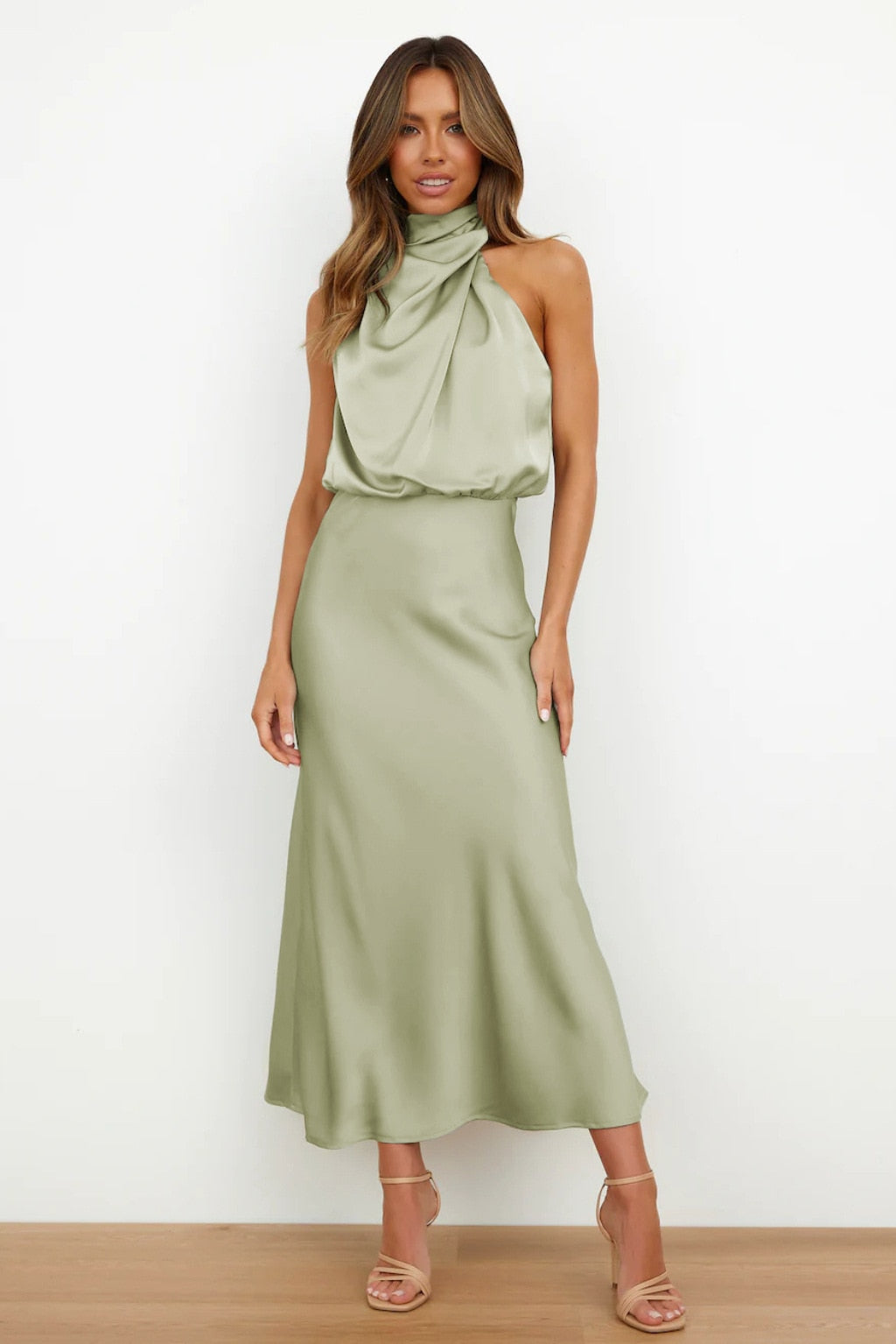Ellia Cotton-Blend Dress