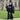 Black High-Rise Lace Paneled Pants Secondary image