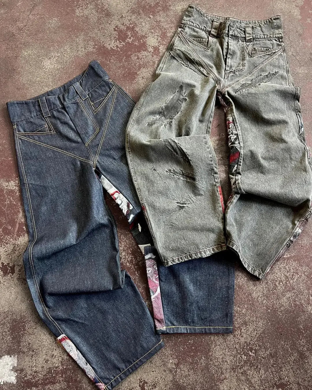 Vintage Gothic Visual Pant