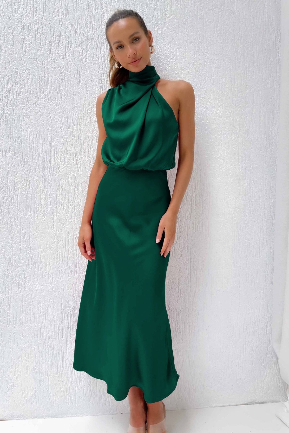 Ellia Cotton-Blend Dress