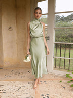 Ellia Cotton-Blend Dress