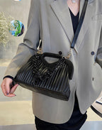 Chain-Detail Convertible Rebecca Bag