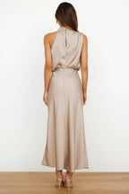 Ellia Cotton-Blend Dress