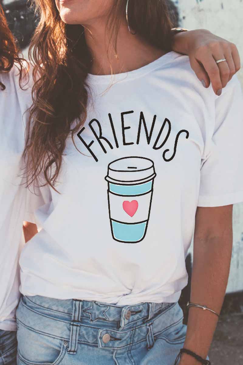 Short-Sleeve T-Shirt with a Round Neck