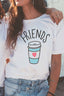 Short-Sleeve T-Shirt with a Round Neck