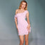 Ruffles Elegant A-line Vacation Dress Pink / S vacationdress-250223