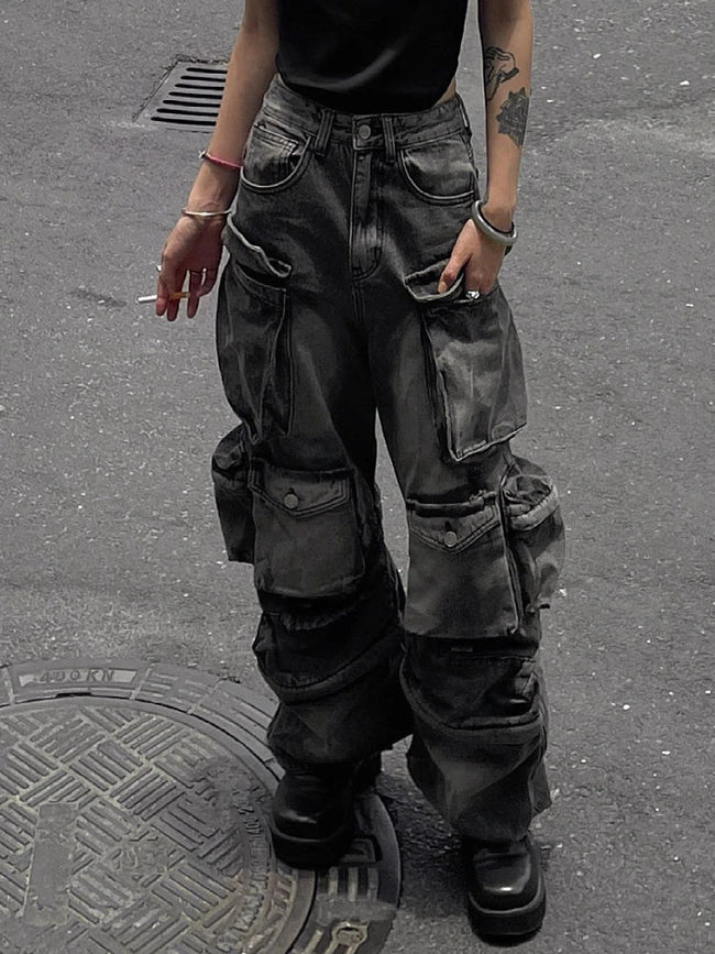 Tall-Street Mysterious Cargo Pant Black / S Main image
