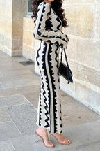 Knit Dress with Cutout Details