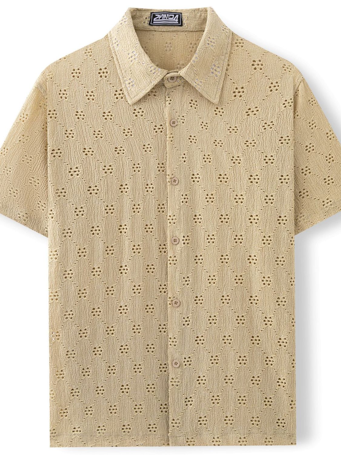Fitted Collared Shirt