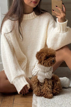 Knit Relaxed-Fit Sweater
