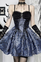Jacquard Gothic Dress