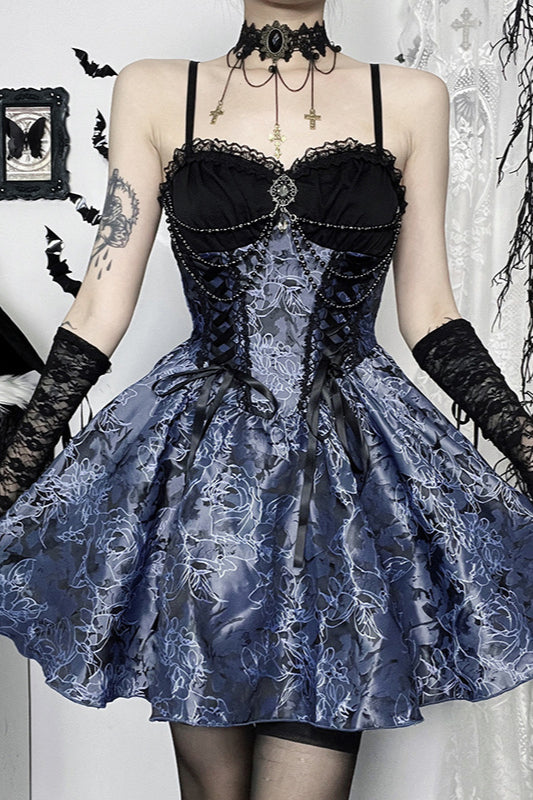 Jacquard Gothic Dress