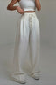 High-Rise Fitted Pants